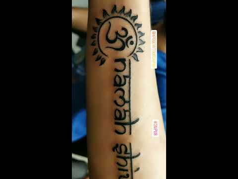 Shiva Trishul 3D Tattoo - Ace Tattooz